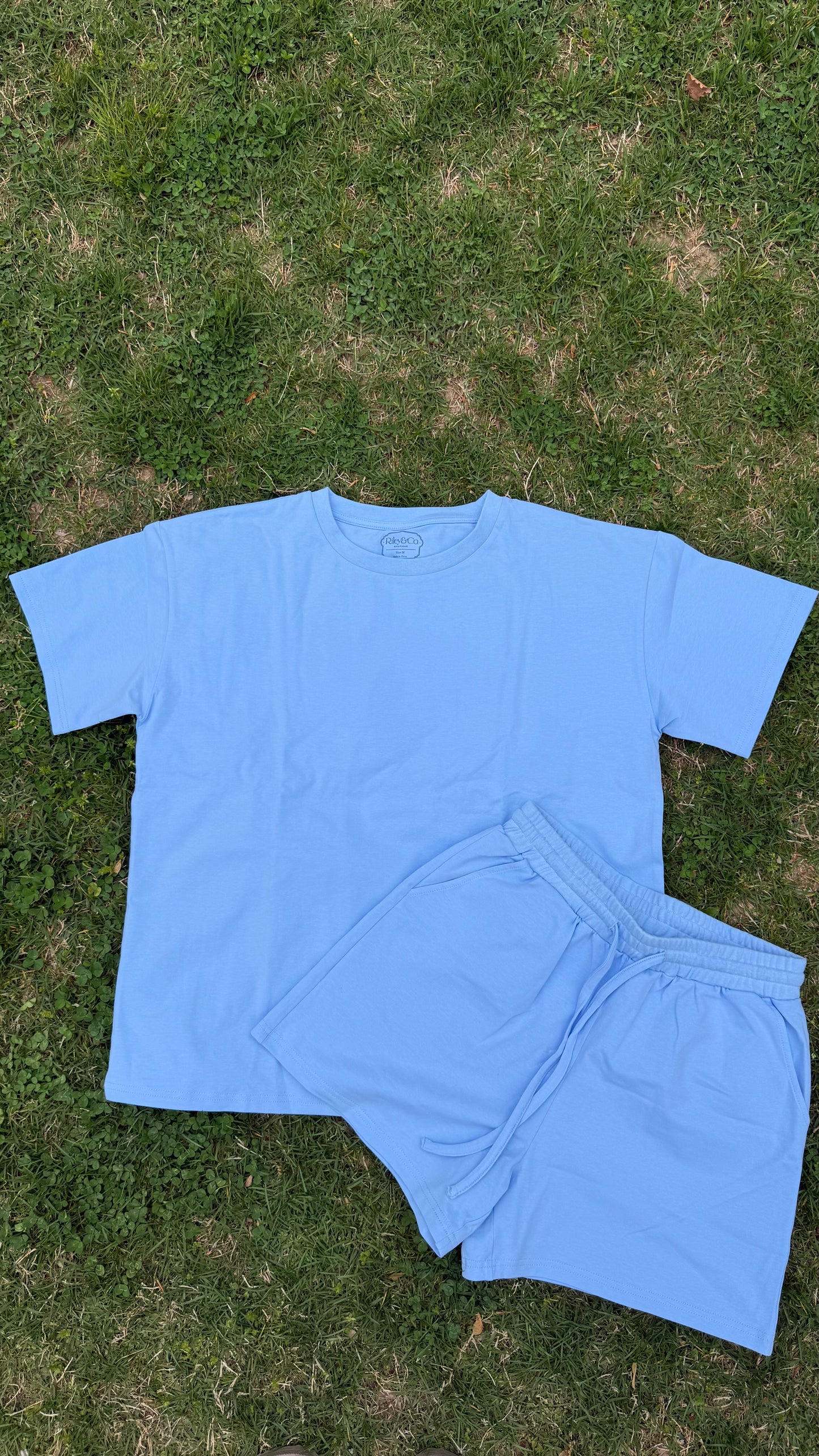 Airy Essentials Everyday T-shirt - Powder Blue (Mama)