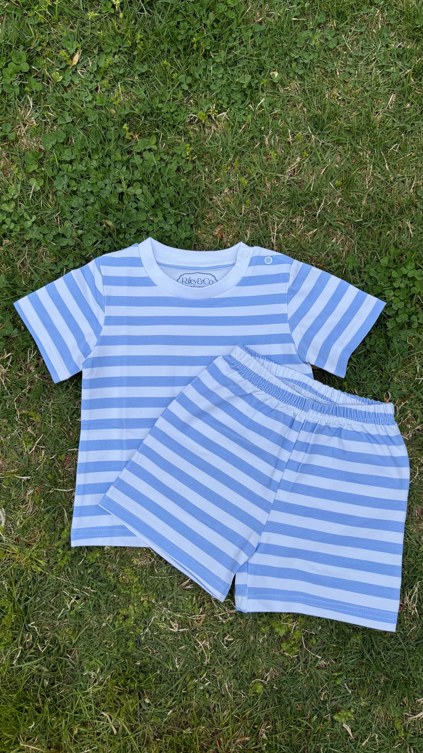 Airy Essentials Everyday Set- Blue Stripe (Mini)